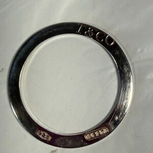 Tiffany & Co. Silver Circular Bangle Bracelet